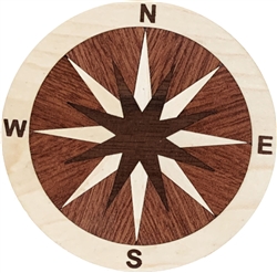 IPWM-18-4 (Sea Bright)  | Hardwood Medallion